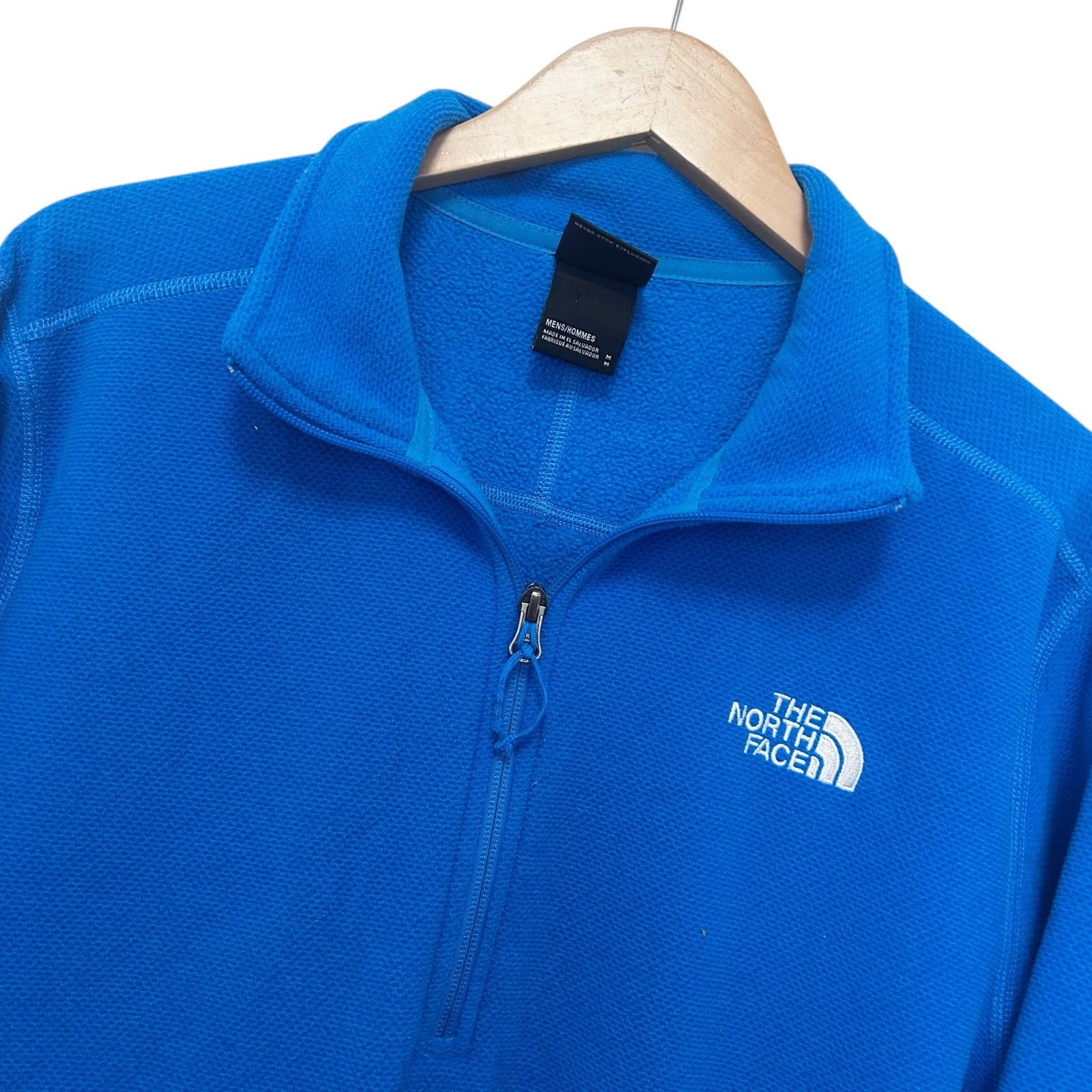 The North Face The North Face Blue Quarter Zip Sweater Sz M Size US M / EU 48-50 / 2 - 1 Thumbnail