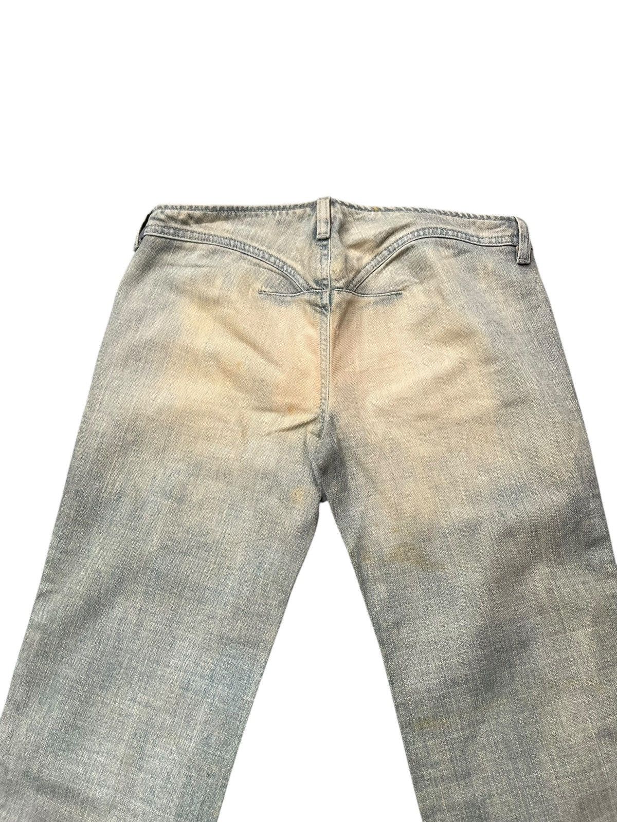 Diesel Vintage Diesel Flare Faded Denim Size 28" / US 6 / IT 42 - 7 Thumbnail