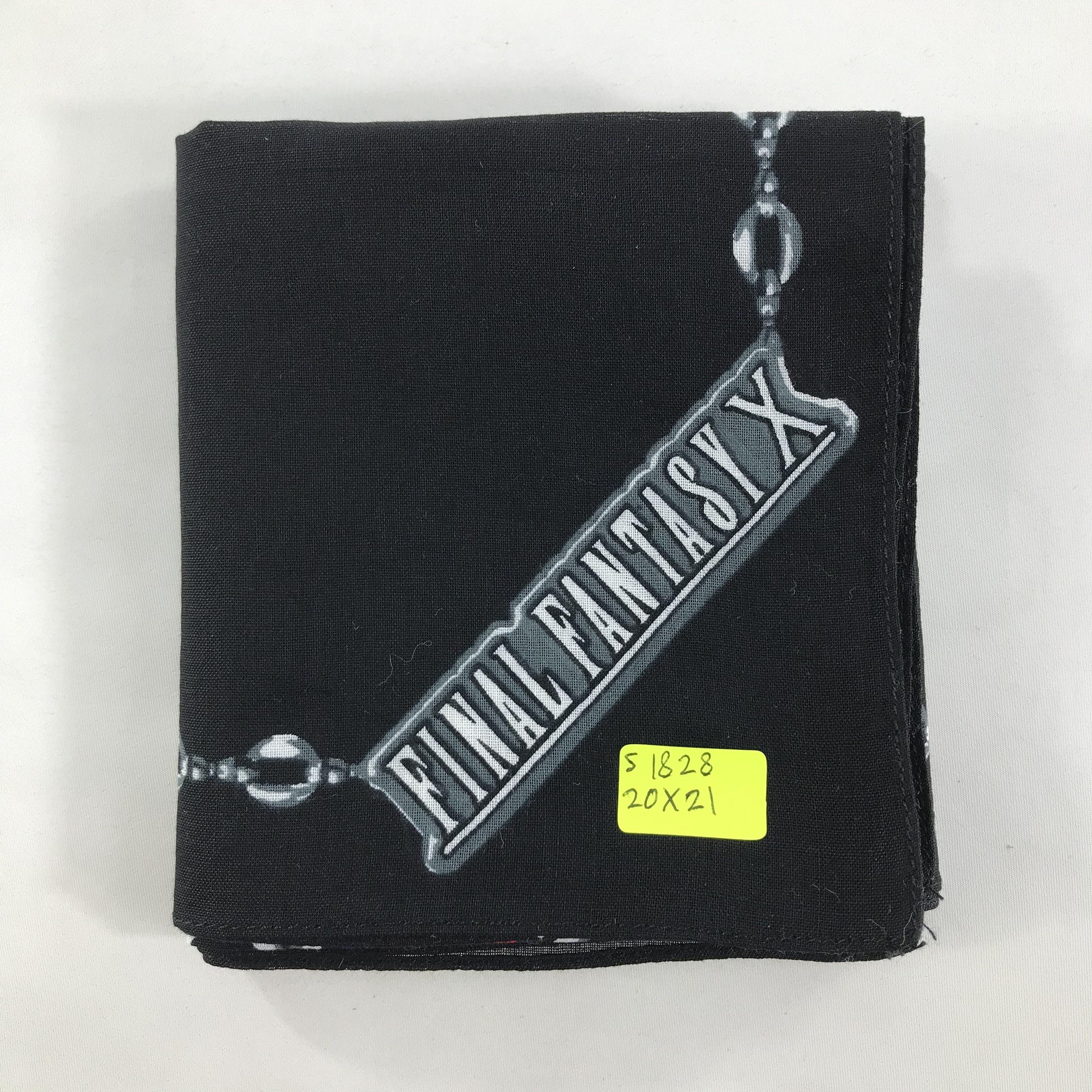 Anime × Vintage Final Fantasy Bandana / Handkerchief / Neckerchief -S1828 Size ONE SIZE - 6 Thumbnail