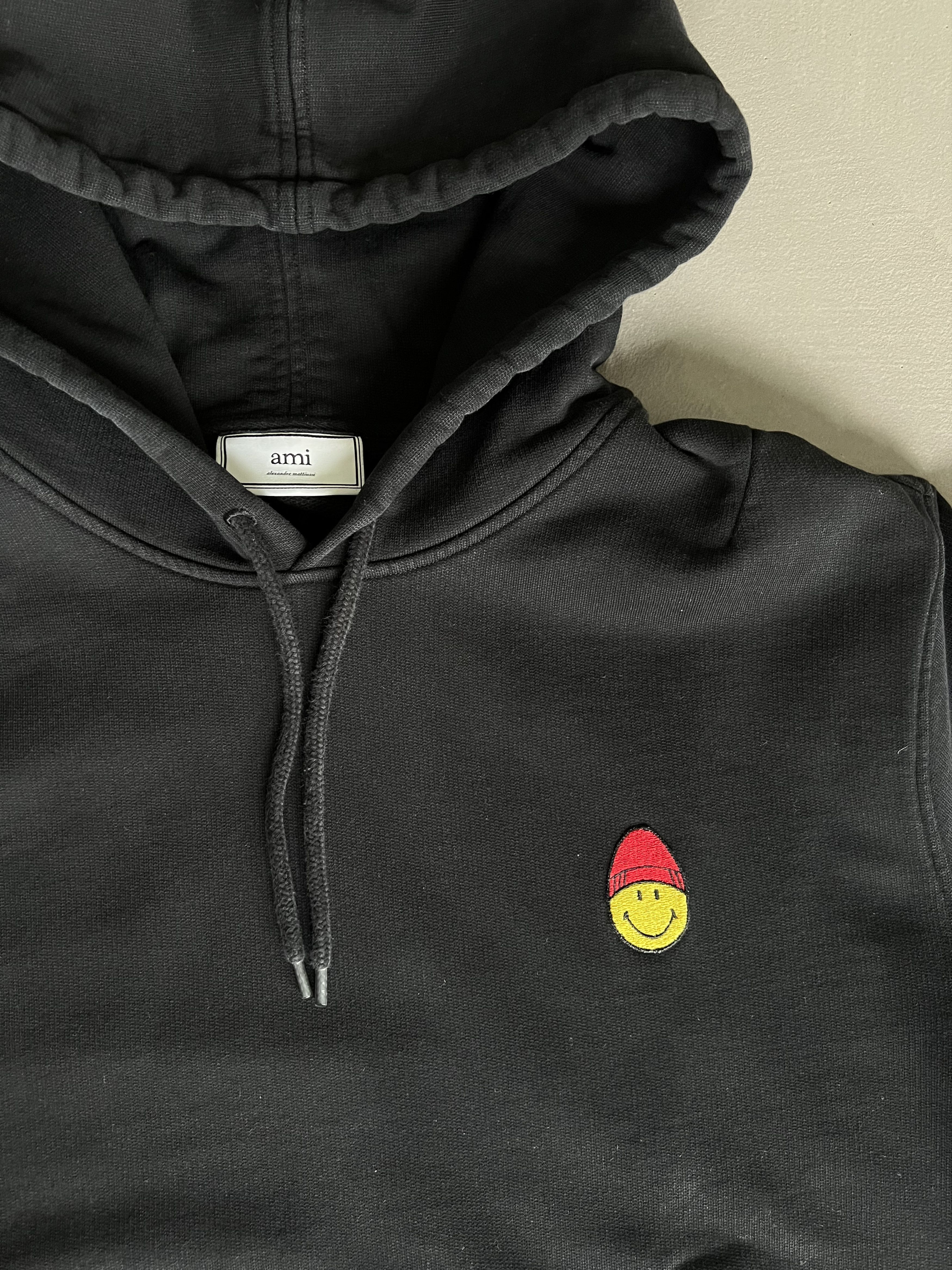 AMI AMI Smiley black hoodie (M) Size US M / EU 48-50 / 2 - 2 Thumbnail