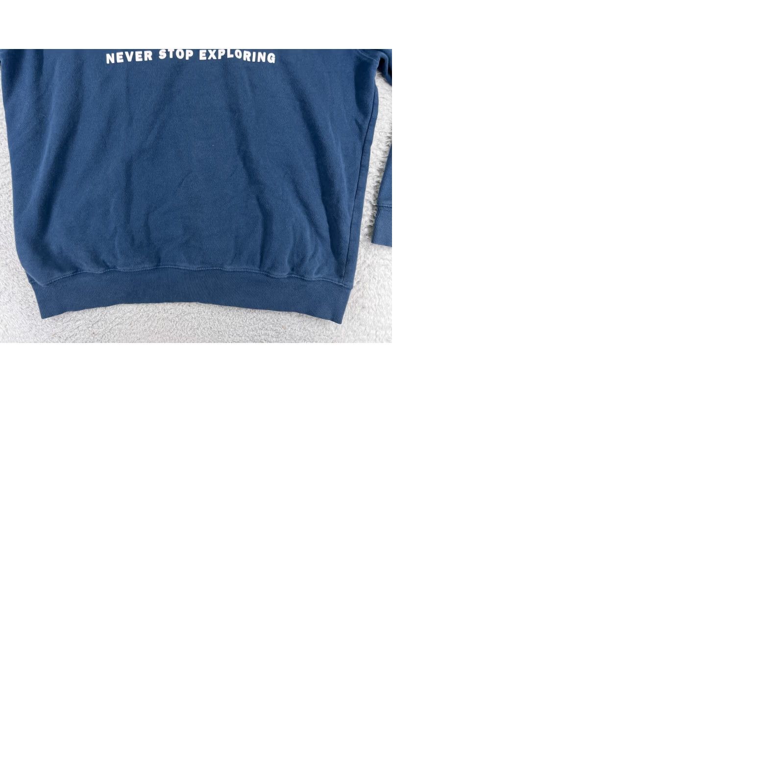 The North Face The North Face Hoodie Men XL Blue Cotton Blend Jersey Pullover Read – Logo, Pockets, Crew Neck, Drawstring? Size US XL / EU 56 / 4 - 10 Thumbnail