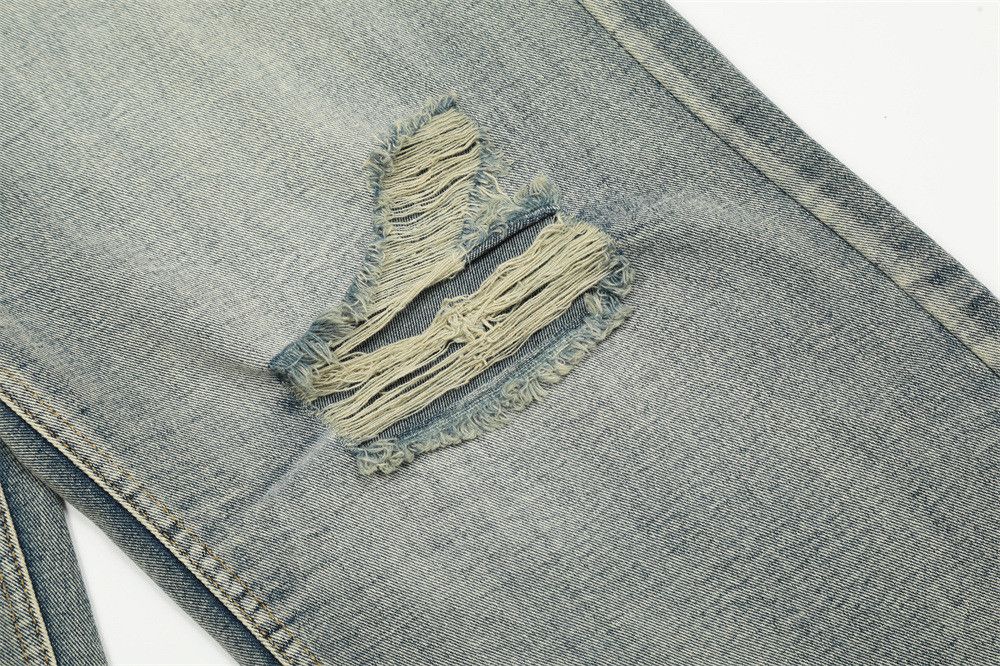 Japanese Brand × Jean Gradient Wash Punk Distressed Loose Ripped Jeans Size US 32 / EU 48 - 5 Thumbnail