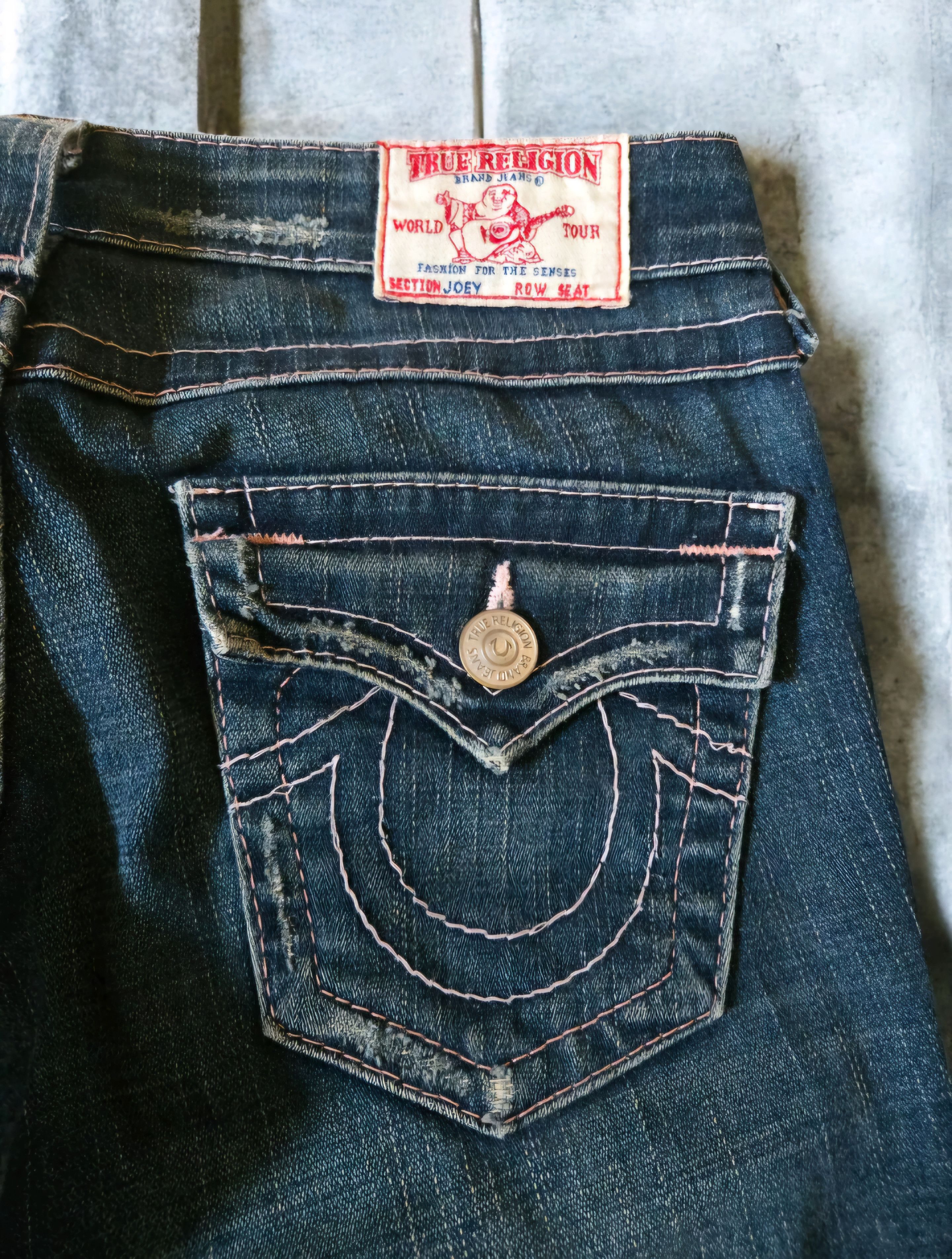 True Religion True Religion Pink Bootcut Jeans Size US 27 - 3 Thumbnail