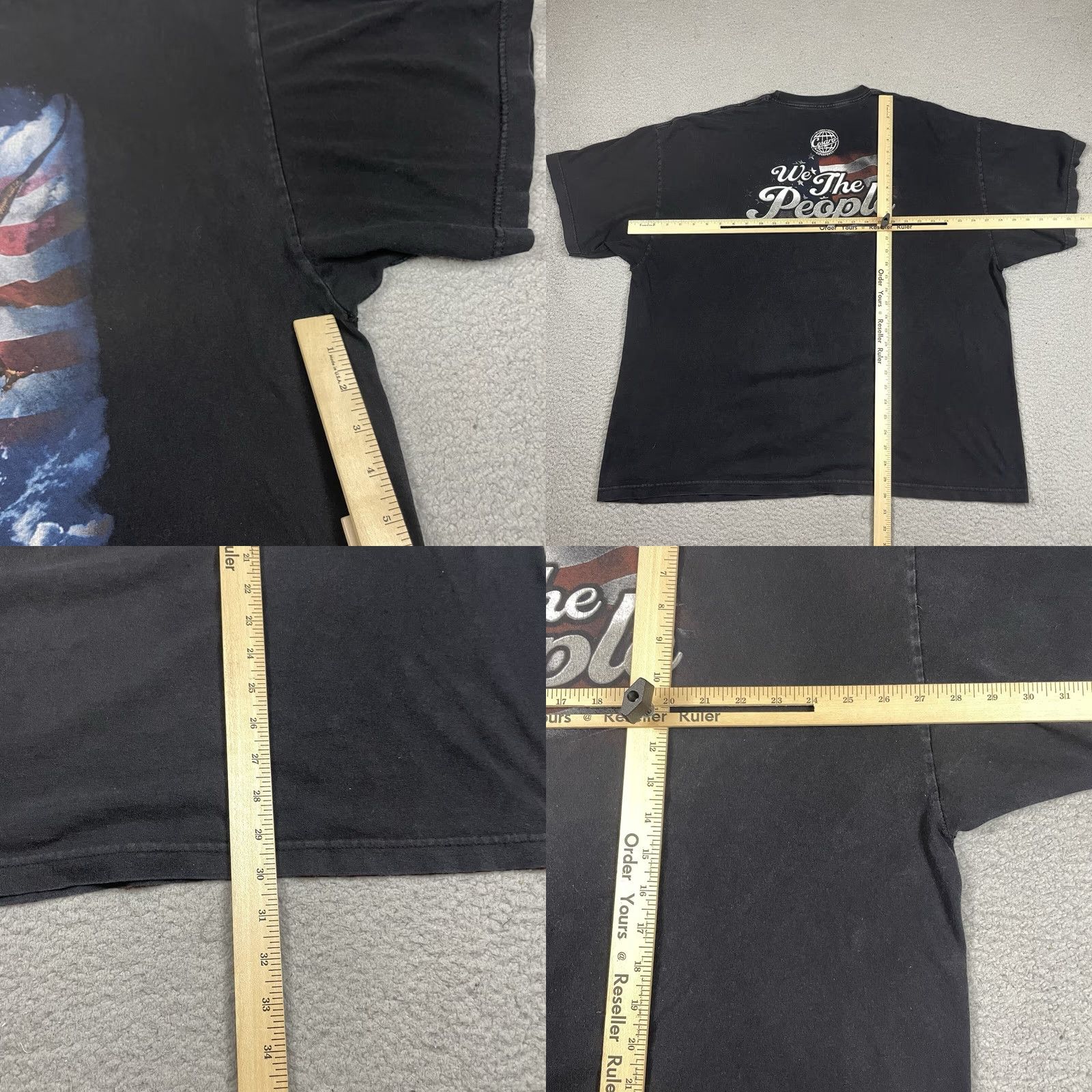 Vintage VINTAGE WWE T Shirt Adult 3XL Black Cesaro Claudio Castagnoll We The People Logo Patriotic Retro Mens Shirt Size US XXL / EU 58 / 5 - 8 Thumbnail