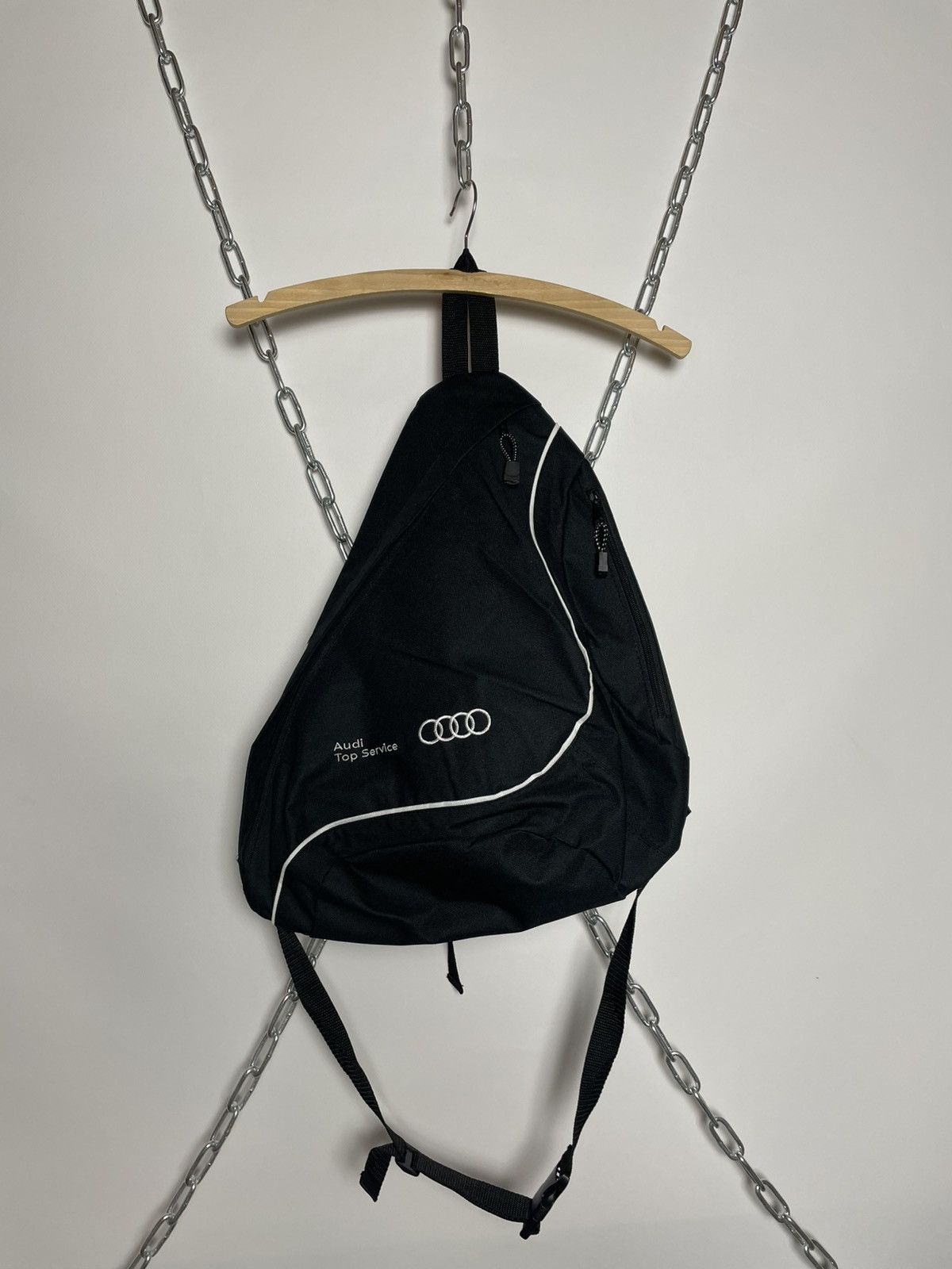 Audi Sling Bag in Black, Men's