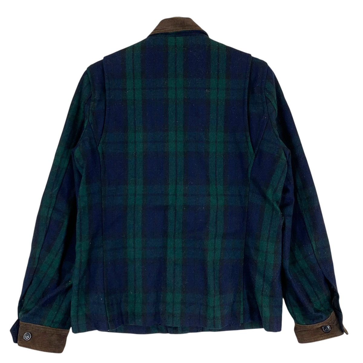 VINTAGE TAKEO KIKUCHI JAPANESE BRAND TARTAN WOOL JACKET