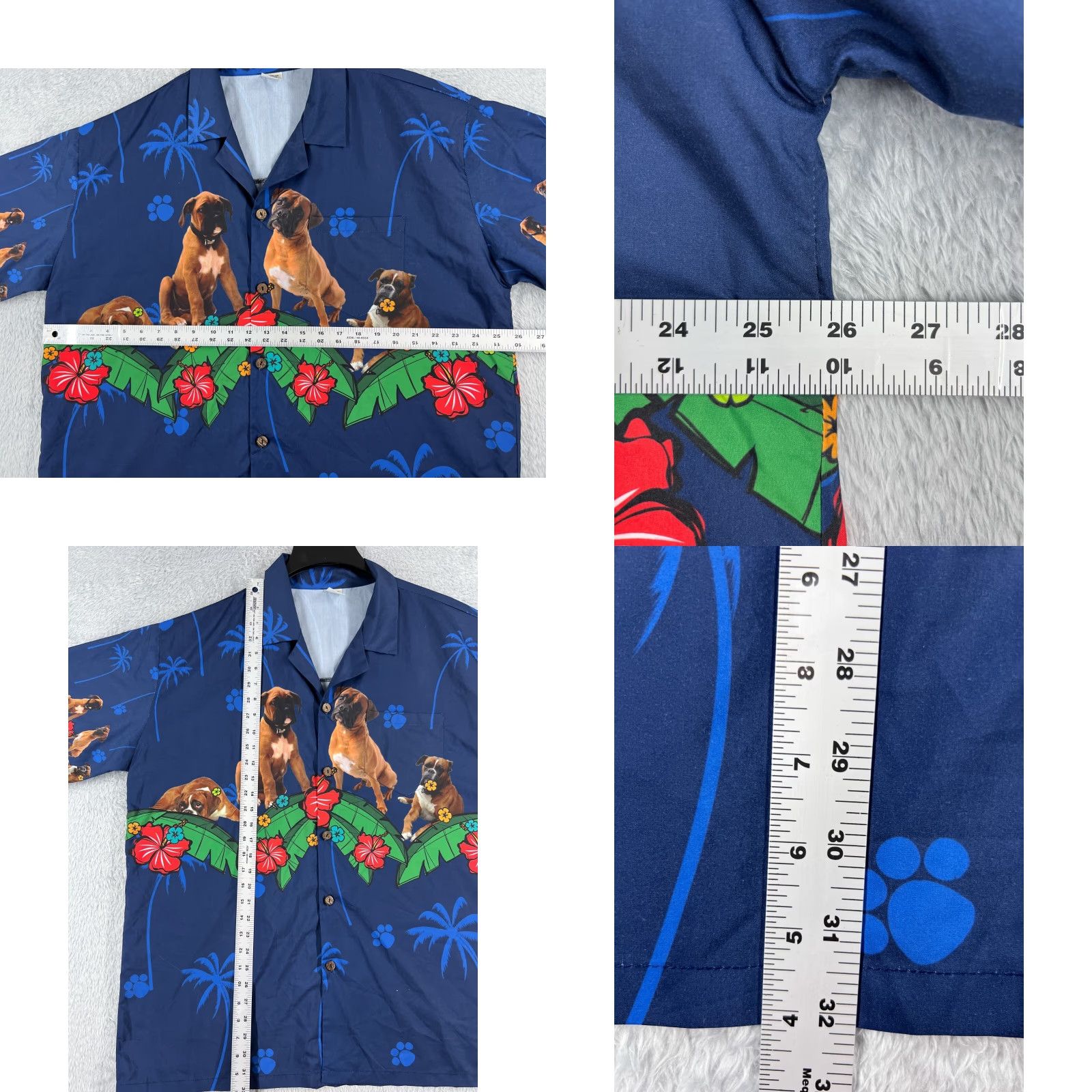 Vintage VINTAGE Aloha Lover Shirt Mens 2XL Blue Floral Hawaiian Button-Up Short Sleeve Best of 90s Theme Mens Size US XXL / EU 58 / 5 - 8 Thumbnail