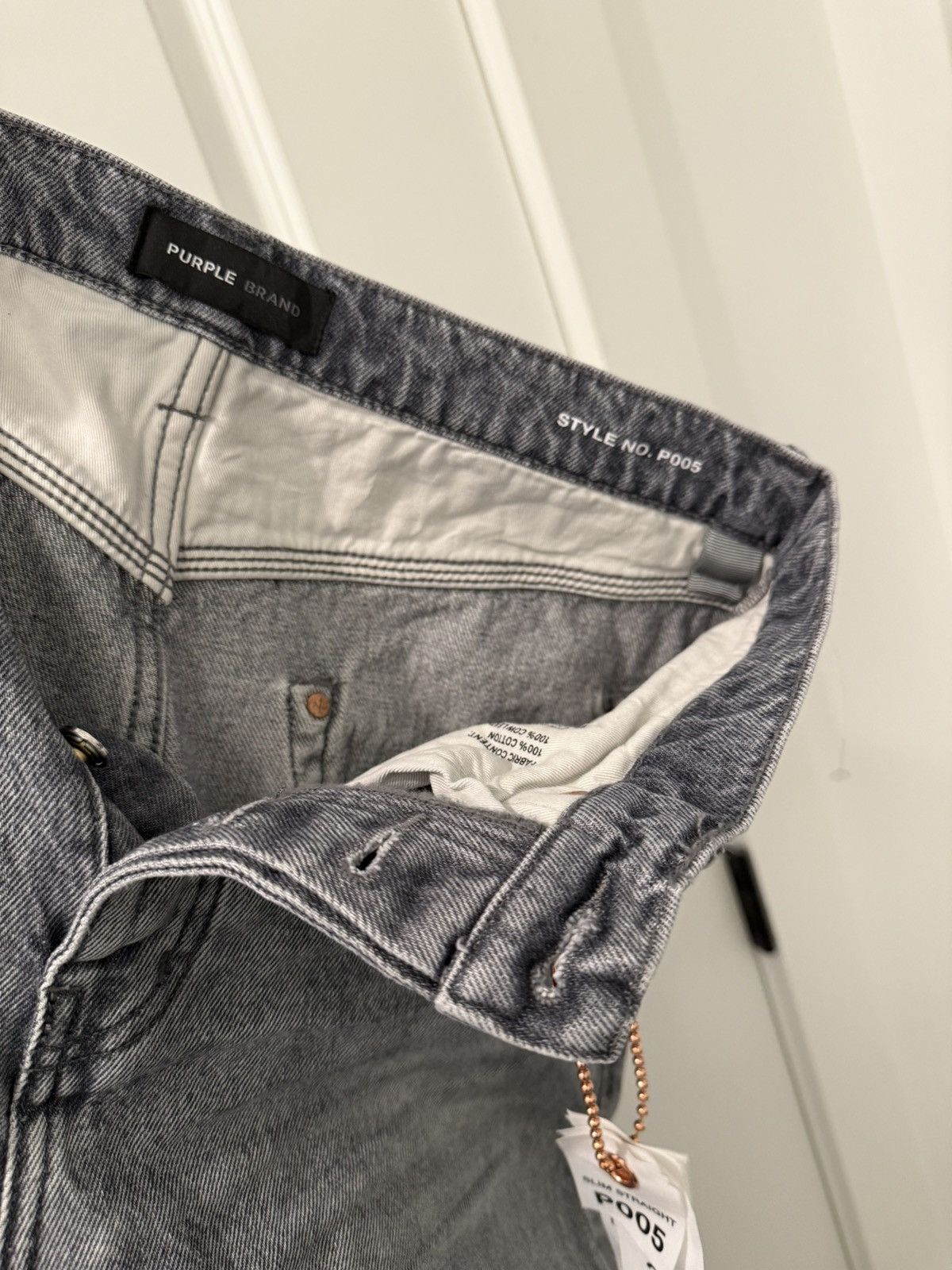 Purple Brand P0005 Straight Leg Size US 30 / EU 46 - 6 Thumbnail