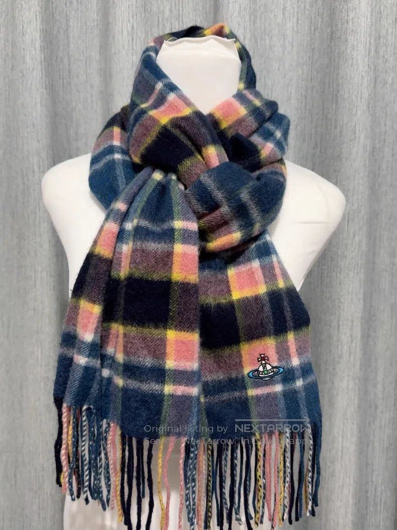 Vivienne Westwood Vivienne Westwood Cashmere Scarf Size ONE SIZE - 3 Thumbnail