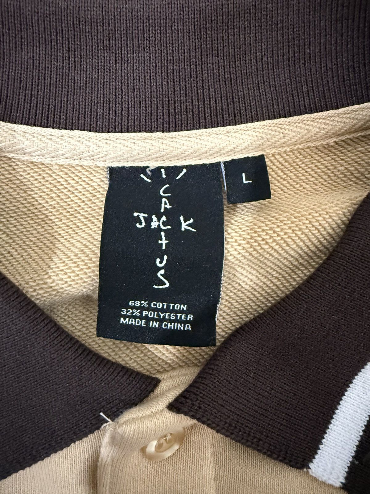 Travis Scott Cactus Jack Cross Rugby Sweater Size US L / EU 52-54 / 3 - 3 Thumbnail