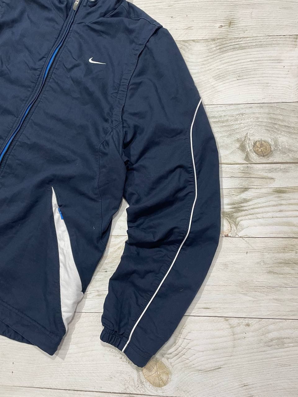 Nike Vintage Nike Track Jacket Vest 00s Nylon Striped Size US M / EU 48-50 / 2 - 6 Thumbnail