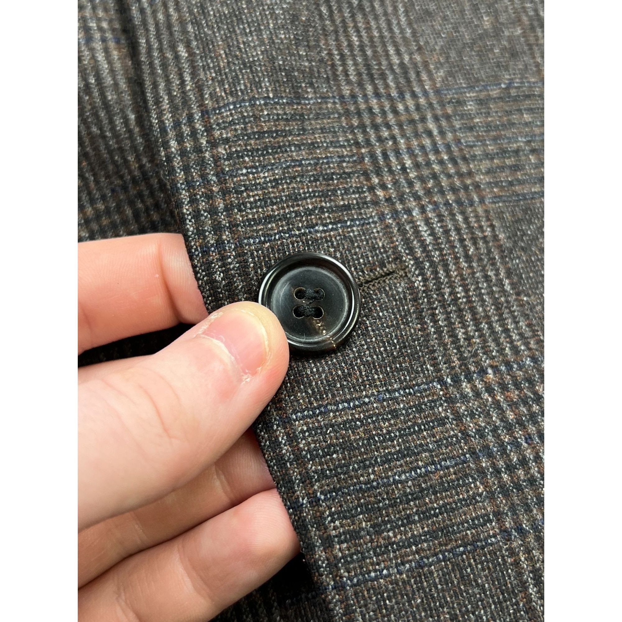 Hugo Boss Hugo Boss Maxwell Wool Blend Tartan Blazer (Y0785) Size 38R - 4 Thumbnail