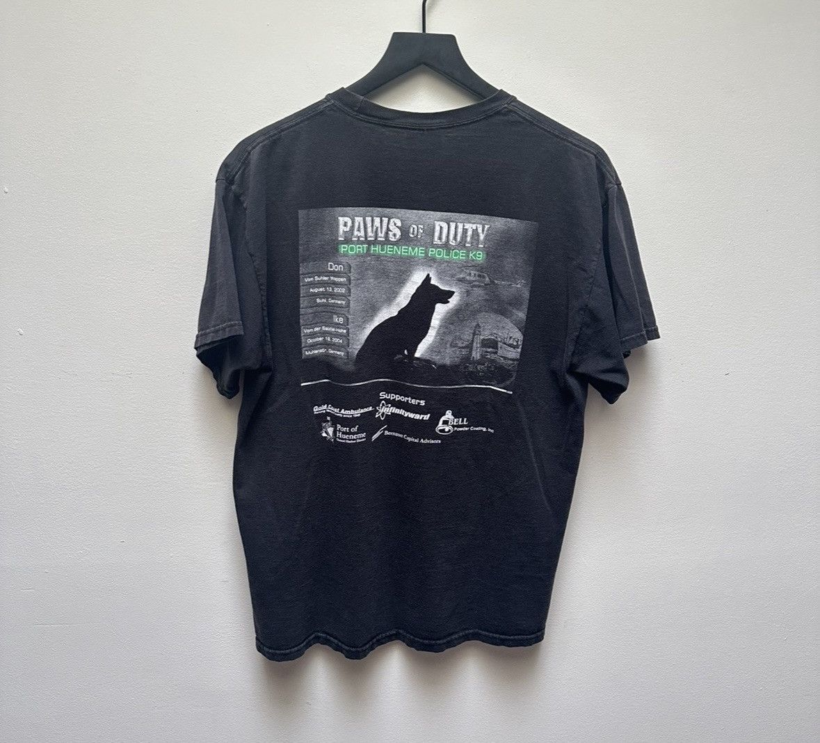 Other Vintage Y2K Paws of Duty Parody T-Shirt Size US L / EU 52-54 / 3 - 2 Thumbnail