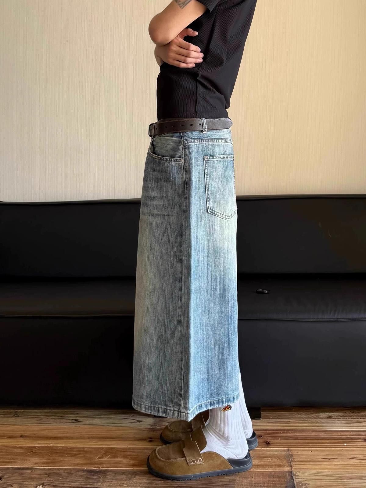 Other Whiskered Wide-Leg Jorts Size US 32 / EU 48 - 3 Thumbnail