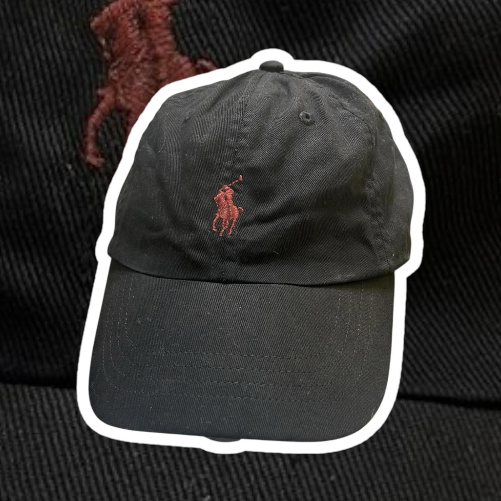 Polo Ralph Lauren Polo Ralph Lauren Black Baseball Cap Size ONE SIZE - 1 Thumbnail