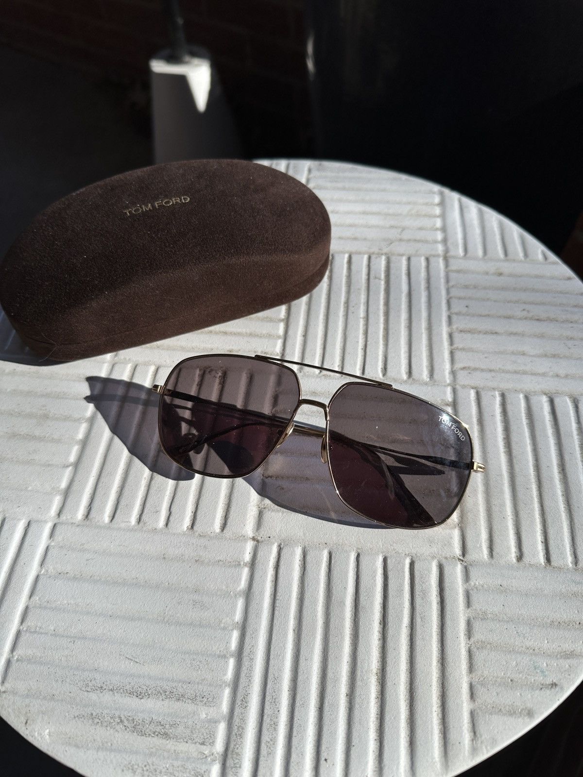 Tom Ford Tom Ford John-02 FT0746 30A Sunglasses Size ONE SIZE - 1 Thumbnail