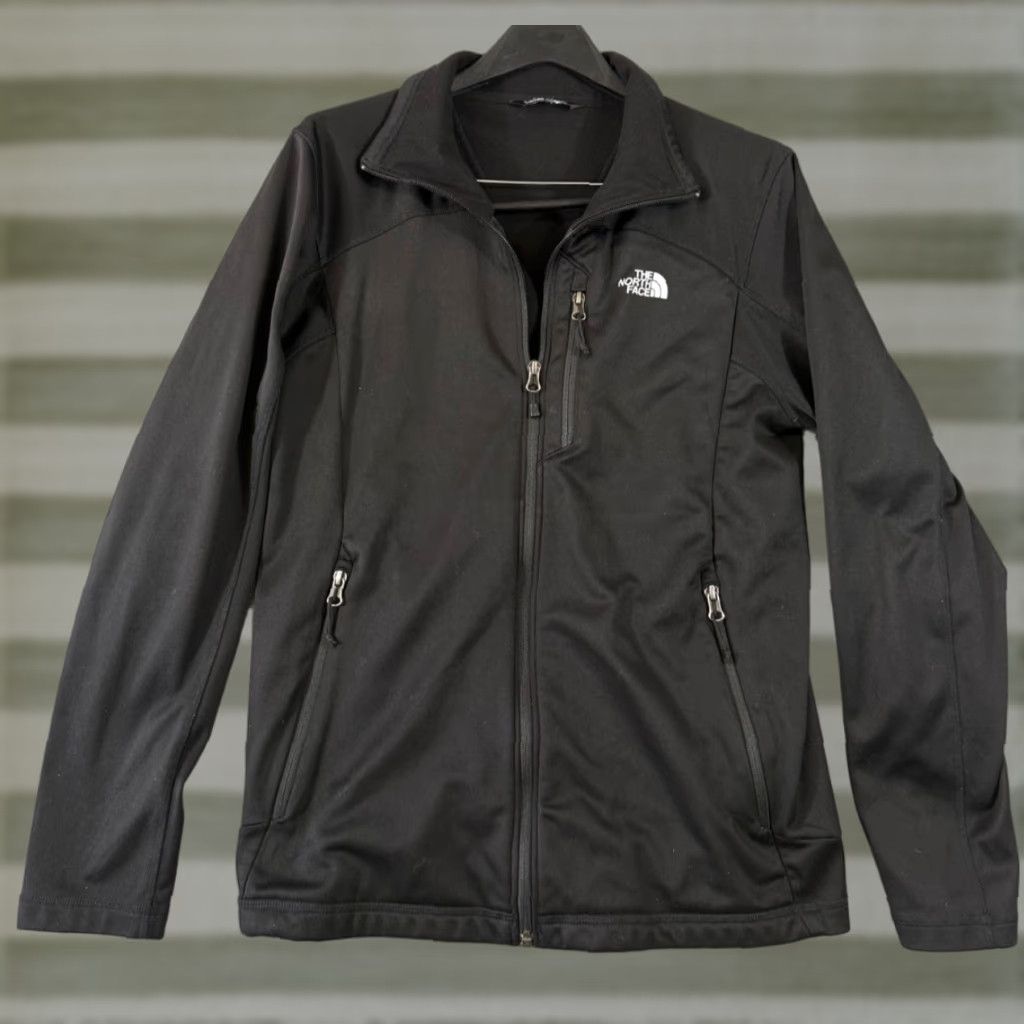 The North Face The North Face Jacket Mens M Black Full Zip Outdoor Zipped Pockets Logo Size US M / EU 48-50 / 2 - 1 Thumbnail