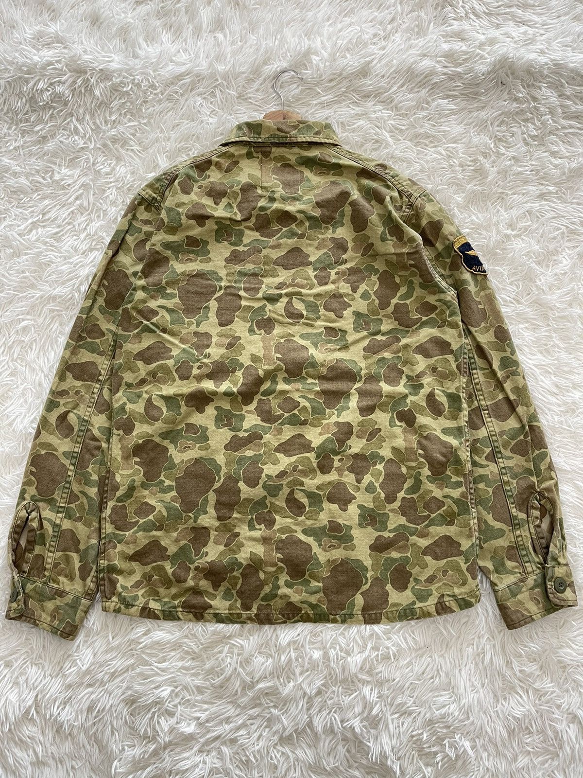 Vintage Vintage Camouflage U.S Army Special Forces Button Up Jacket Size US S / EU 44-46 / 1 - 7 Thumbnail
