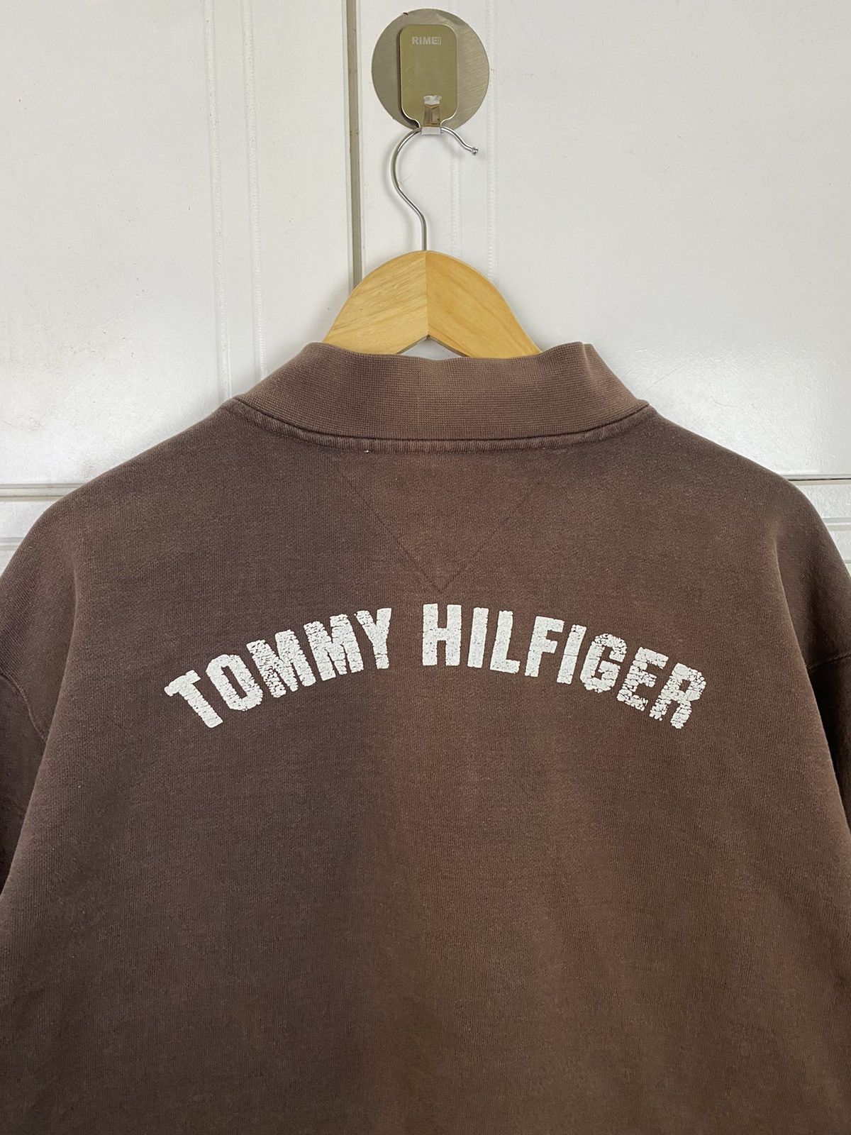 Tommy Hilfiger × Vintage Vintage Tommy Hilfiger Sweater Zip Up Size US XL / EU 56 / 4 - 5 Thumbnail