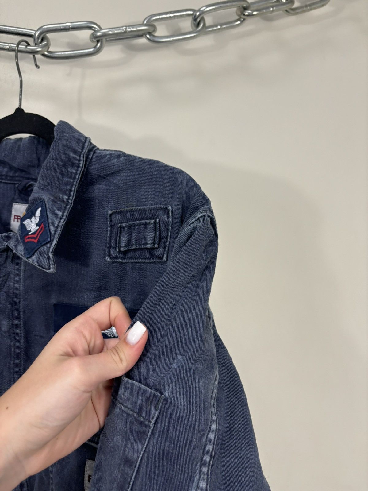 Carhartt Vintage Carhartt Flame Resistant U.S. Navy Cropped Jacket Size US L / EU 52-54 / 3 - 16 Thumbnail
