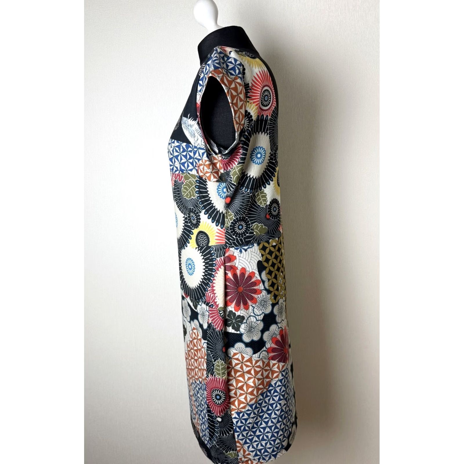 Desigual Desigual Dress Womens A-Line XL Knee Length Multicoloured 100% genuine Damaris 67V20F5 Size XL / US 12-14 / IT 48-50 - 4 Thumbnail