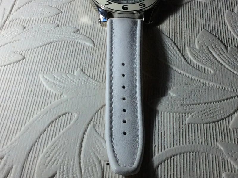 Marc Ecko Marc Ecko - Men's Watch white leather strap watch Size ONE SIZE - 9 Thumbnail