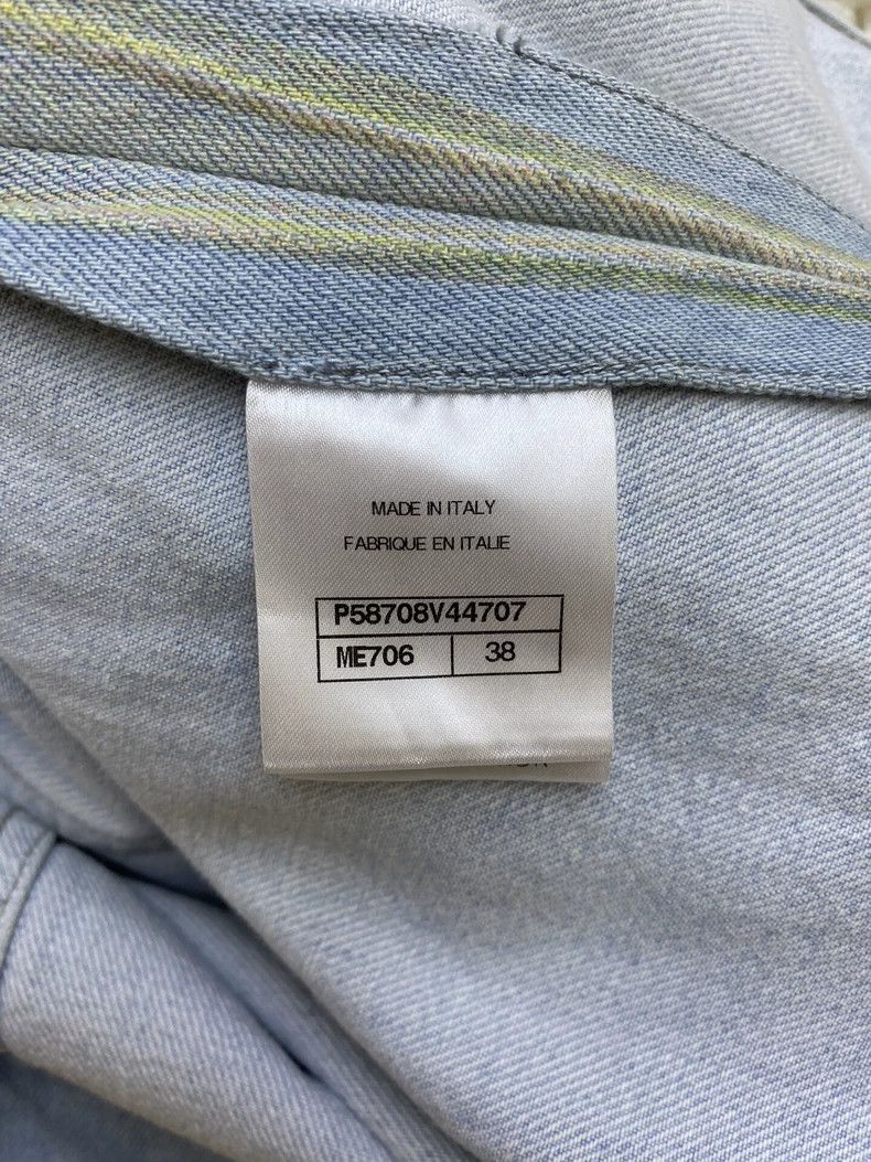 Chanel Chanel Chanel Falls Series Camellia Denim Jacket Size XS / US 0-2 / IT 36-38 - 7 Thumbnail