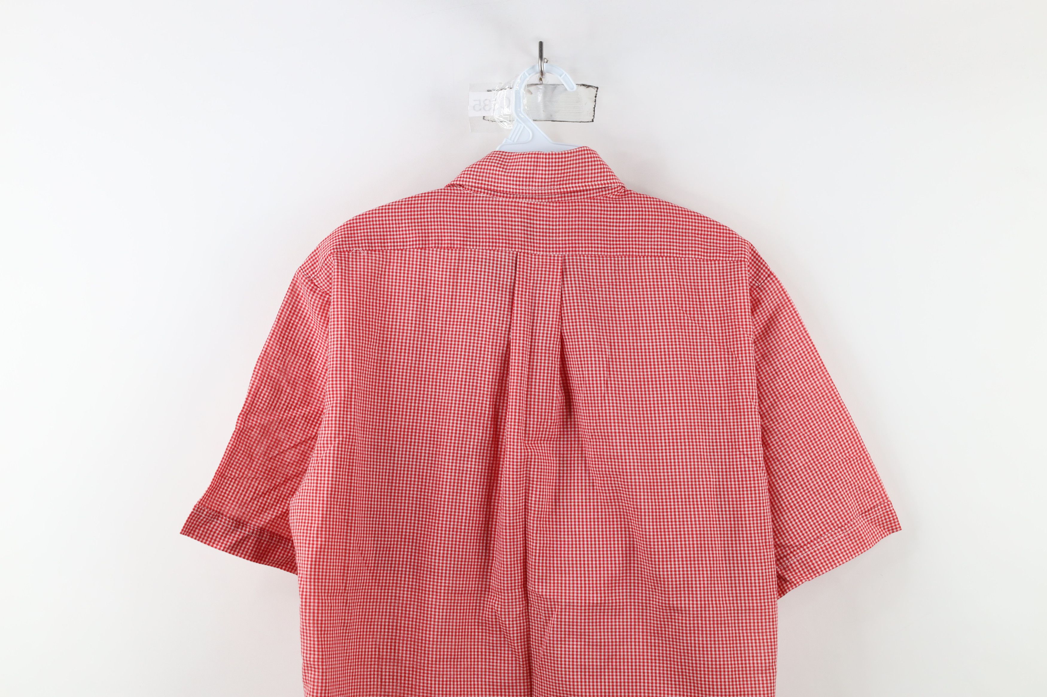 Vintage Vintage 90s Streetwear Gingham Short Sleeve Button Shirt Size US M / EU 48-50 / 2 - 9 Thumbnail
