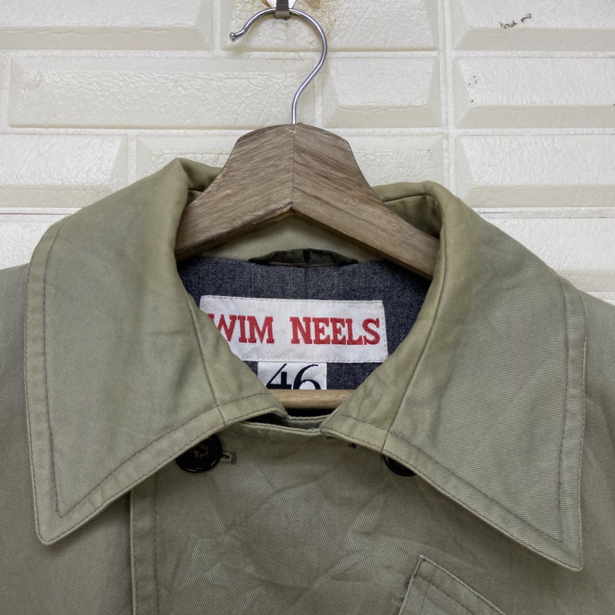 Wim Neels Wim Neels Double Breasted Worker Workwear Blanket Jacket Size US S / EU 44-46 / 1 - 20 Thumbnail