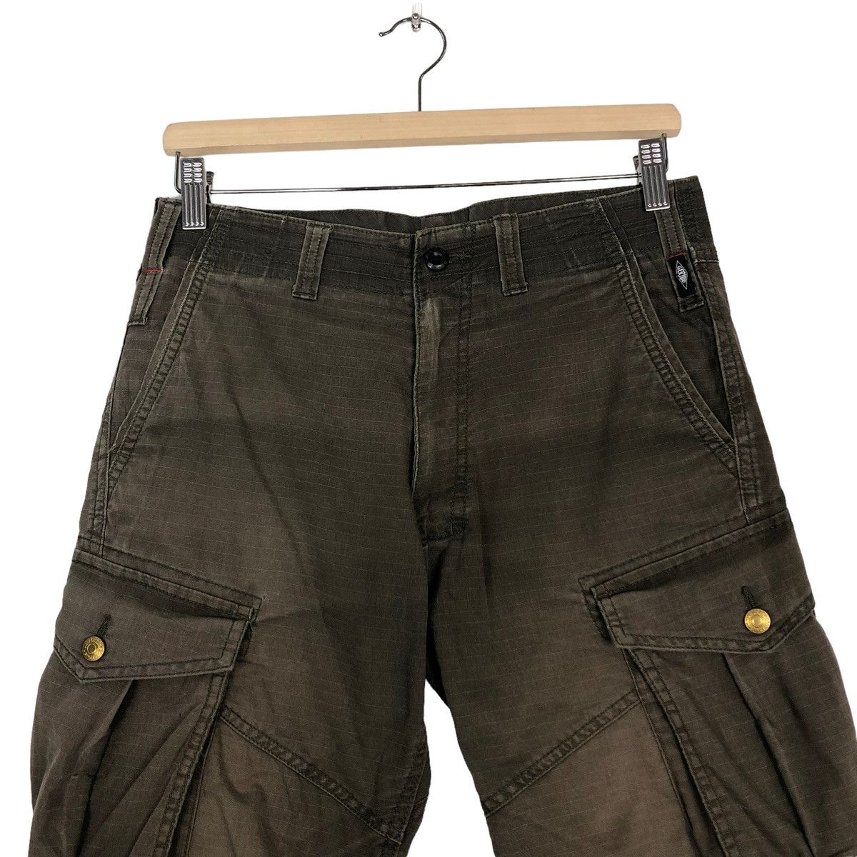 Japanese Brand × Vintage 🔥VINTAGE CARGO PANTS MULTI POCKETS GERIDE JAPAN Size US 30 / EU 46 - 3 Thumbnail