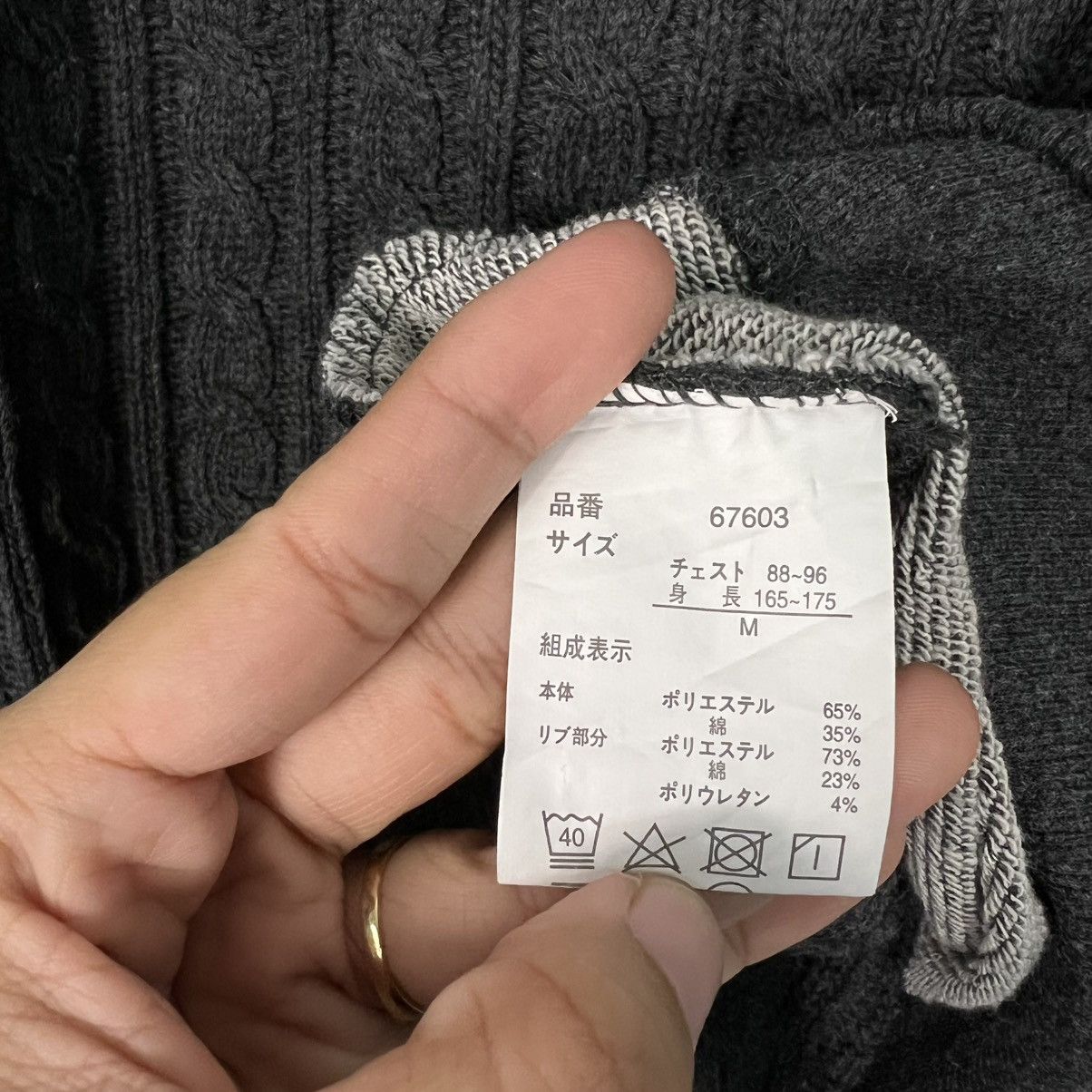 Japanese Brand BALL Hybrid Knitted Crewneck Sweatshirt #4101-C186 Size US M / EU 48-50 / 2 - 10 Thumbnail