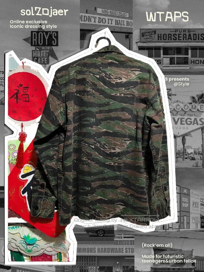 Wtaps Wtaps Tiger print shirt Size US S / EU 44-46 / 1 - 3 Thumbnail