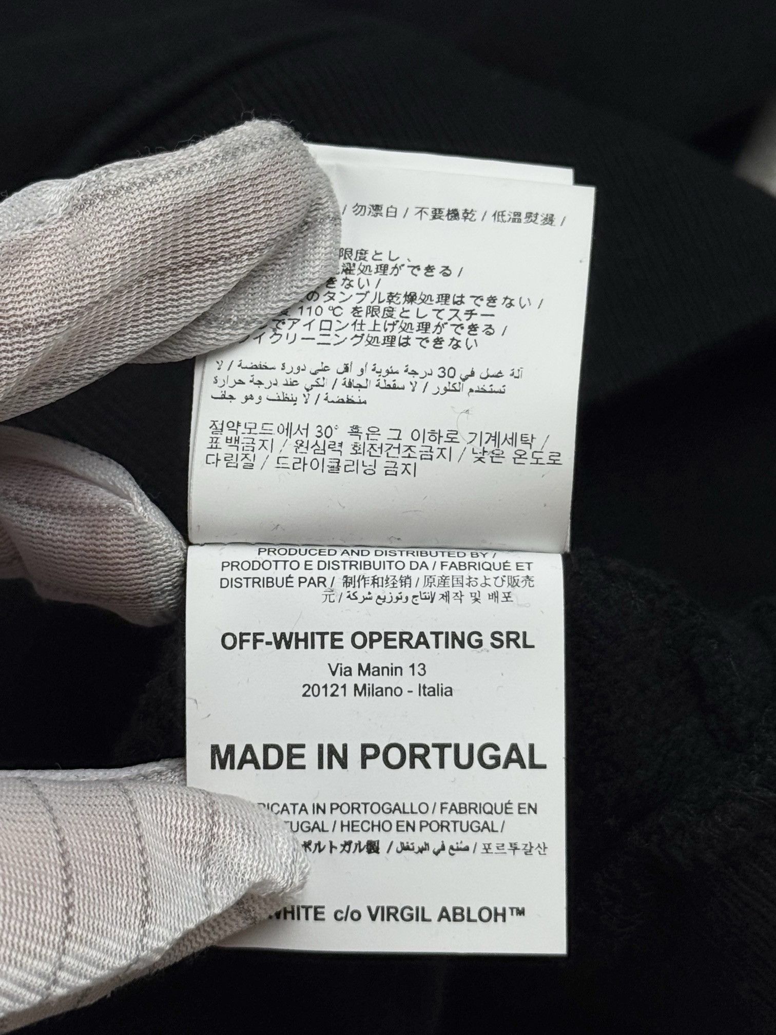 Off-White embroidered hoodie Size US XL / EU 56 / 4 - 12 Thumbnail