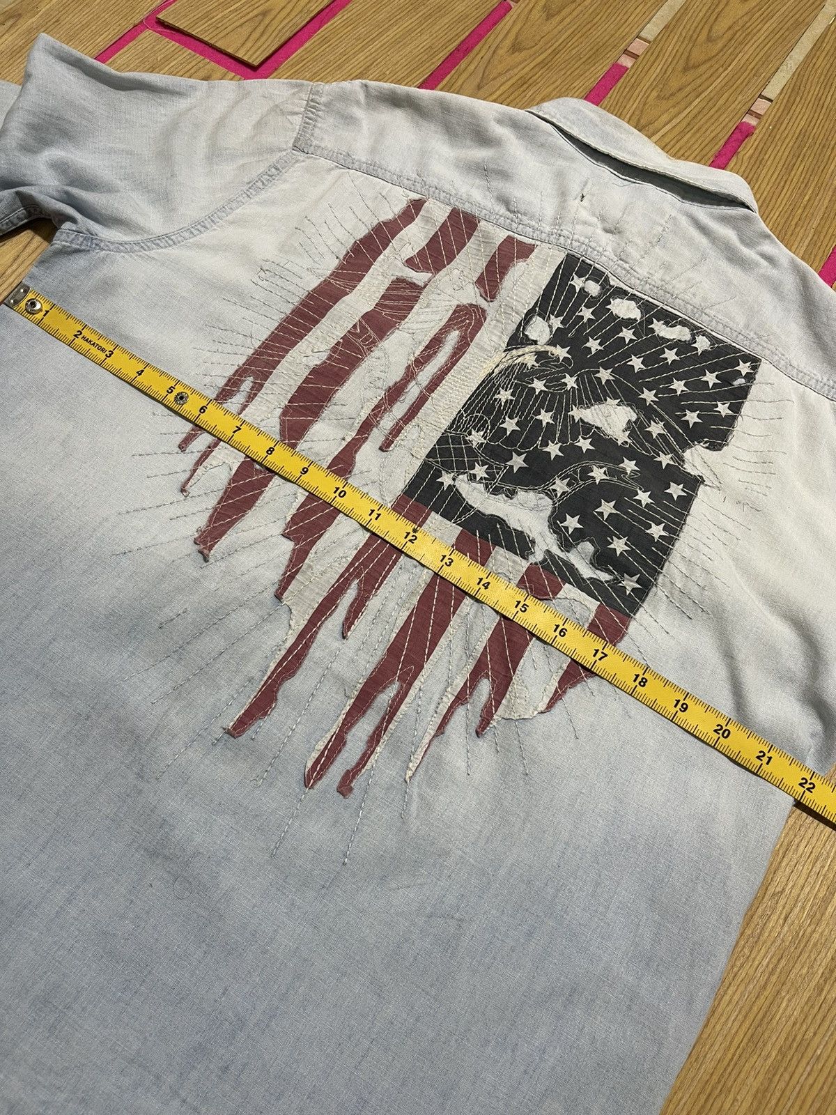 If Six Was Nine RALHP LAUREN long sleeve shirt with embroidered pattern Size US L / EU 52-54 / 3 - 13 Thumbnail