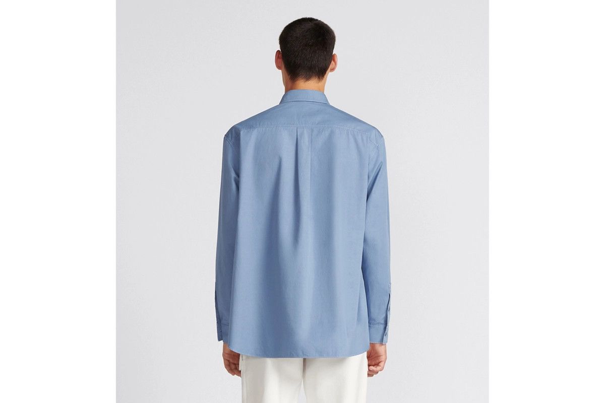 Dior o1w1db11024 Shirt in Blue Size US M / EU 48-50 / 2 - 6 Thumbnail