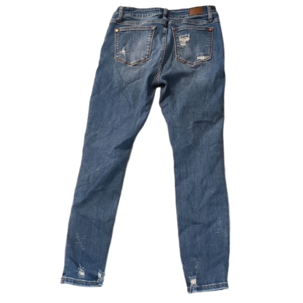 Judy Blue Judy Blue Distressed Skinny For Jeans Size 7/28 Size 28" / US 6 / IT 42 - 5 Thumbnail