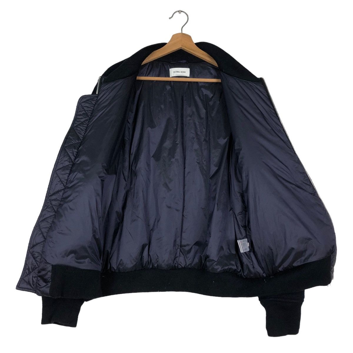 Japanese Brand 📌VINTAGE BOMBER JACKET BIG POCKET GLOBAL WORK JAPAN Size US XL / EU 56 / 4 - 14 Thumbnail