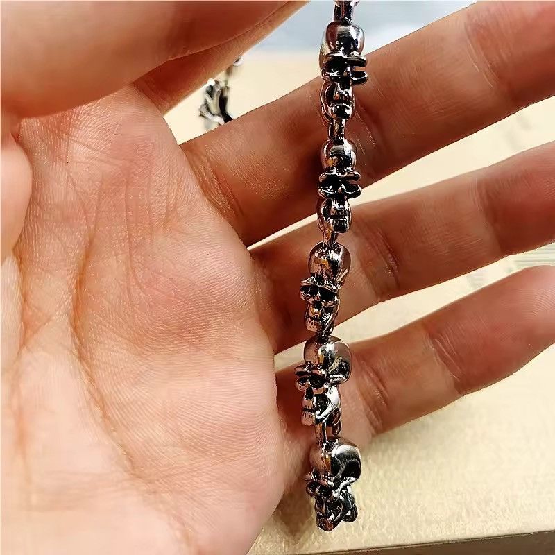 Jewelry Skull chain bracelet Size ONE SIZE - 5 Thumbnail