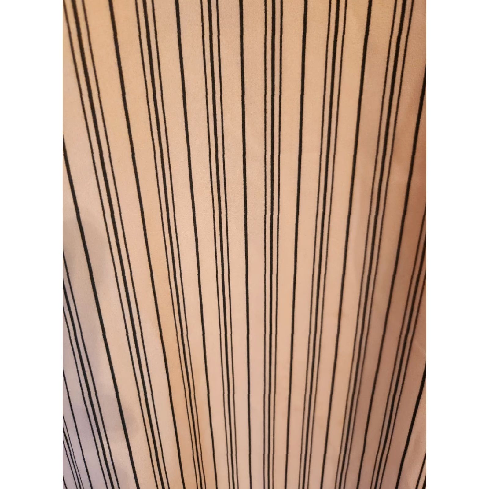 Torrid Torrid Blouse Shirt 4X Pink Black Stripe Pockets Short Sleeve Scoop Neck Casual Womens Plus Size Size XXL / US 16-18 / IT 52-54 - 4 Thumbnail
