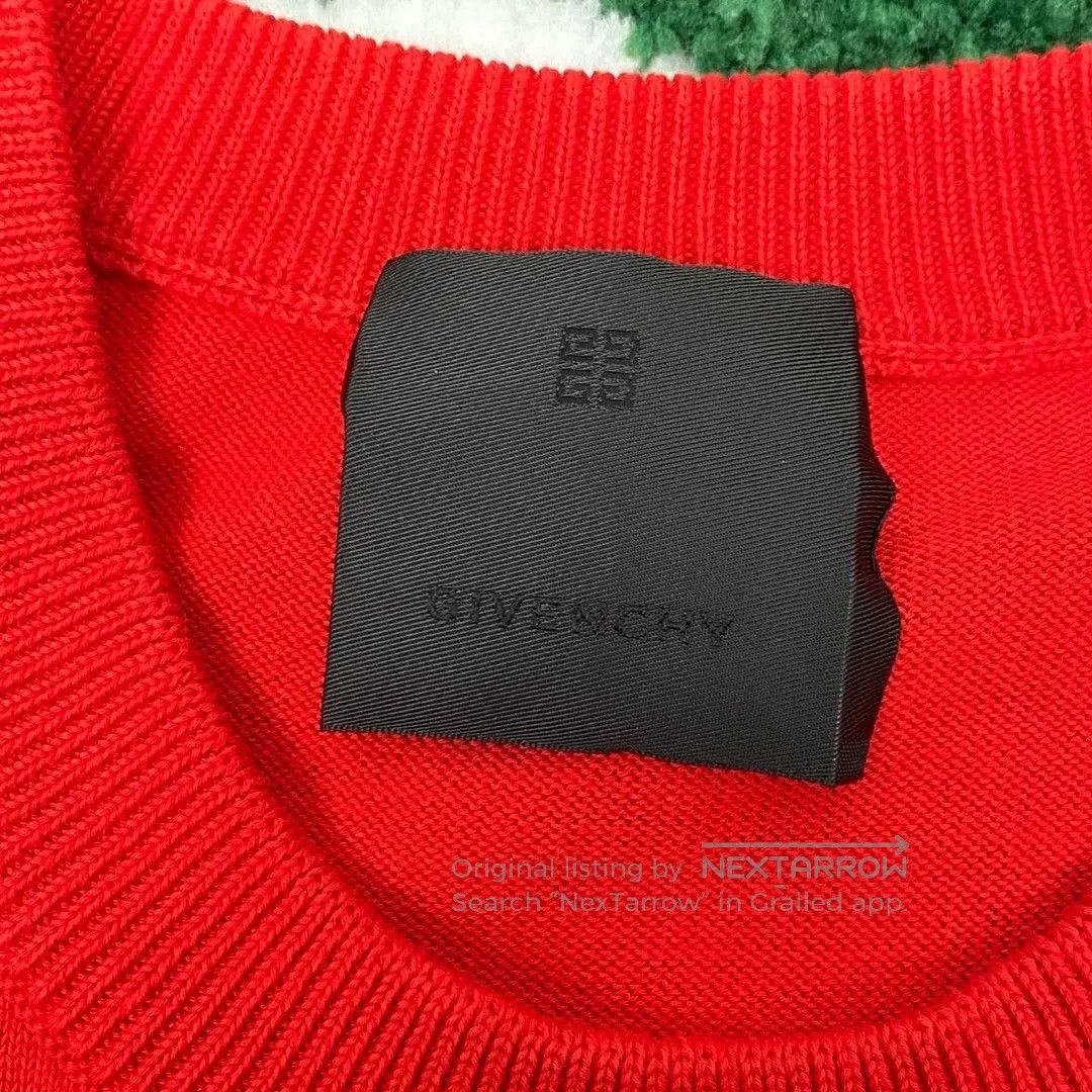 Givenchy Givenchy Gothic Graffiti Print Crewneck Sweater. Size US M / EU 48-50 / 2 - 5 Thumbnail