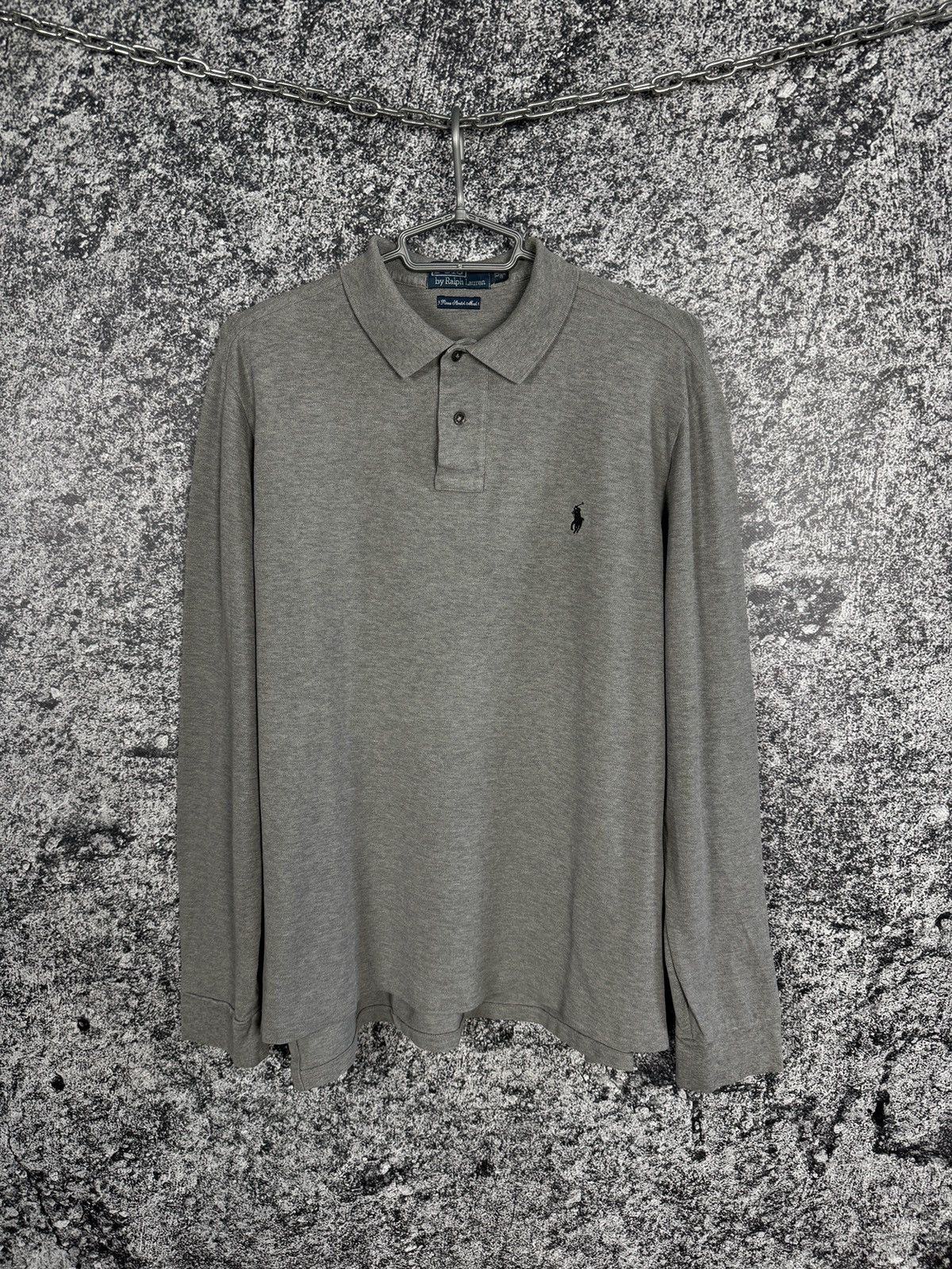 Polo Ralph Lauren × Ralph Lauren × Vintage Polo Ralph Lauren Vintage Long Sleeve Polo Shirt Size XL Size US XL / EU 56 / 4 - 1 Thumbnail