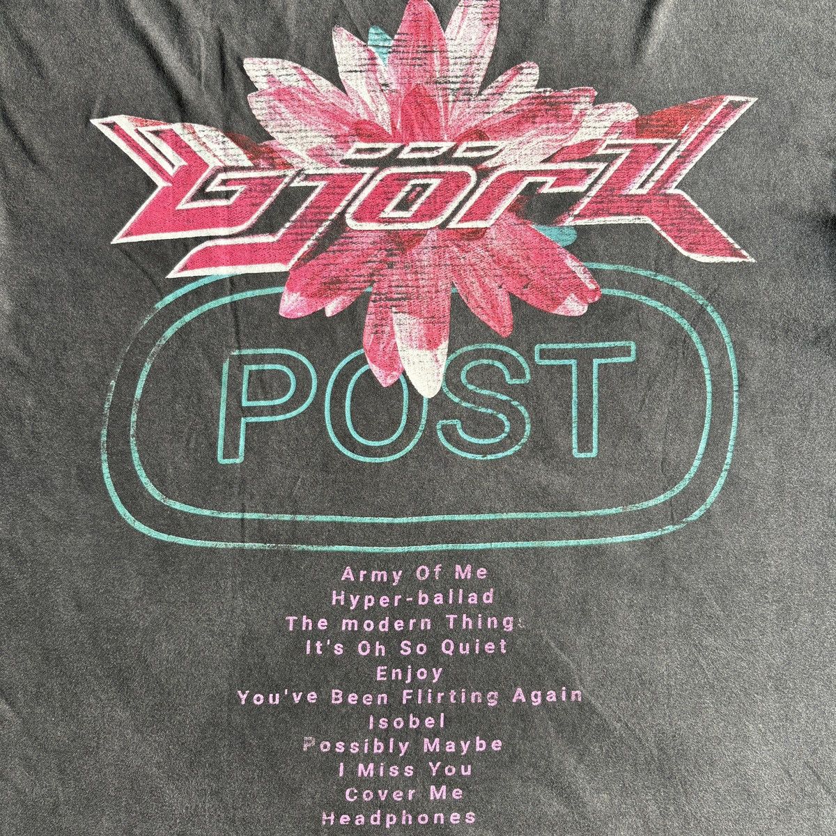Band Tees Singer Tee - Bjork Post Album Size US L / EU 52-54 / 3 - 5 Thumbnail