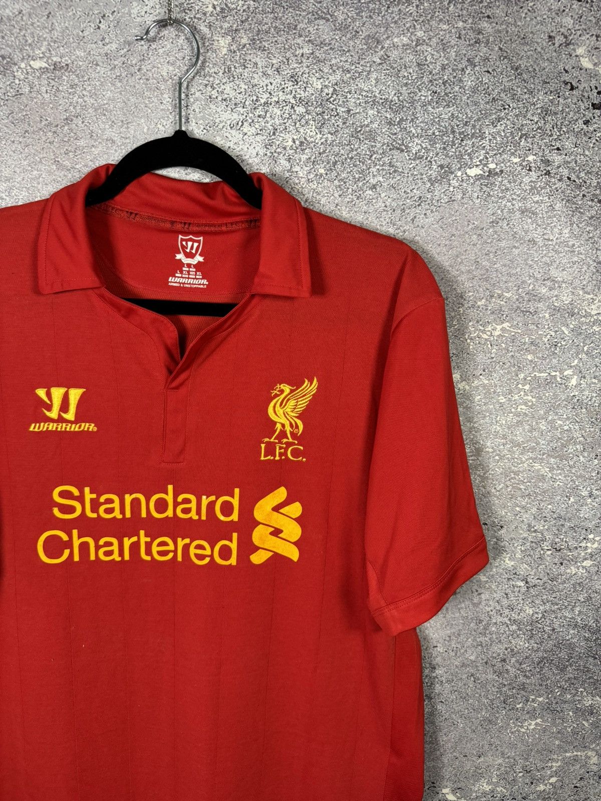 Vintage × Warrior Vintage Liverpool 2012/13 Warrior Soccer Jersey Large Size US L / EU 52-54 / 3 - 2 Thumbnail