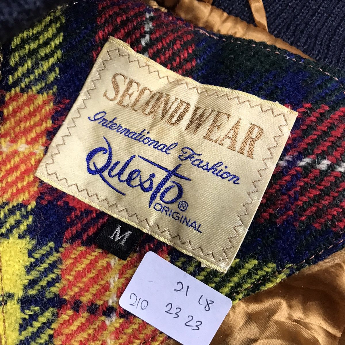 Japanese Brand × Vintage SECOND WEAR WOOL FLANNEL SNAP BUTTON JACKET Size US M / EU 48-50 / 2 - 11 Thumbnail