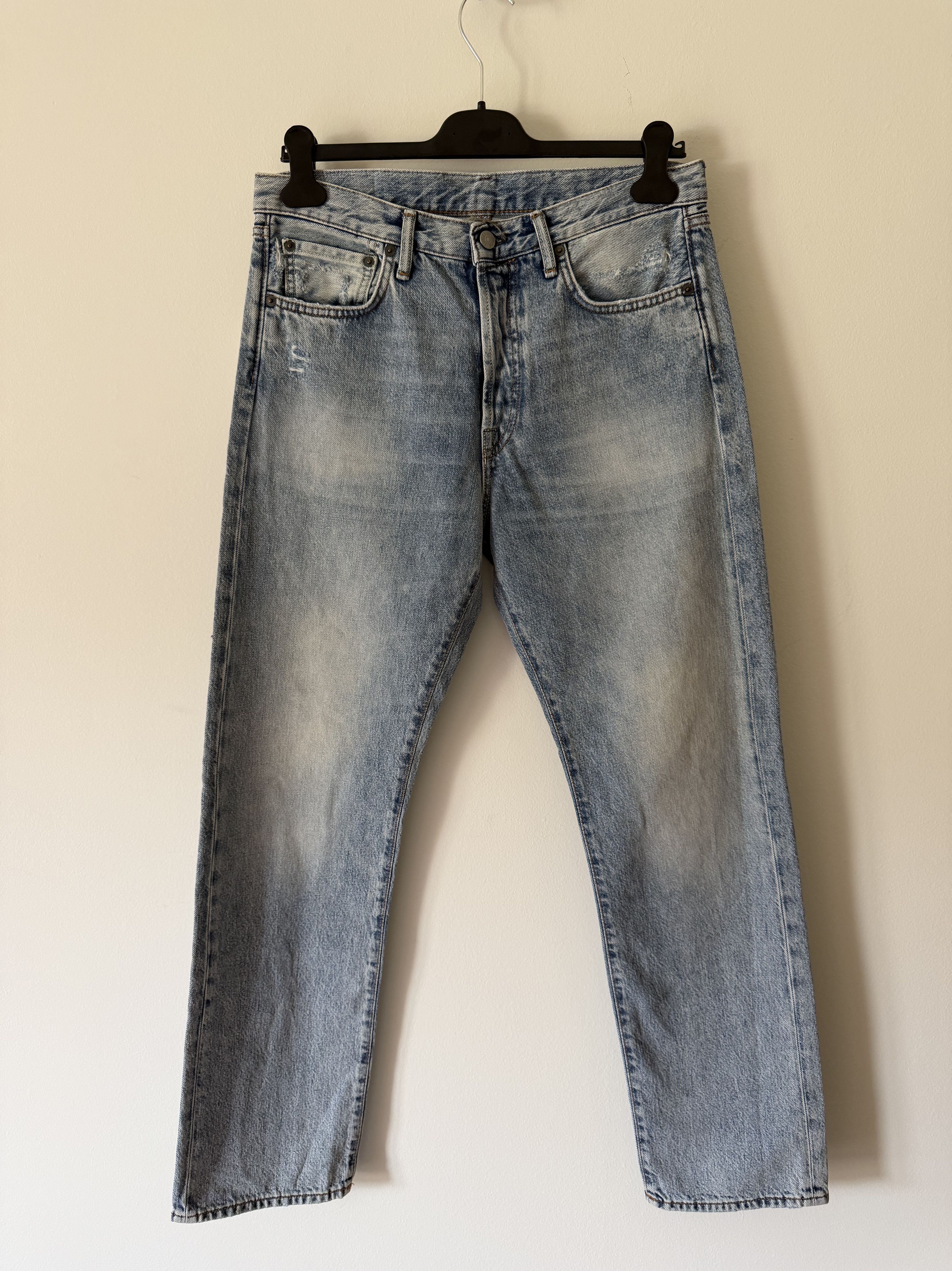 Acne Studios Acne Studios 1996 Light Blue Trash Jeans | Grailed