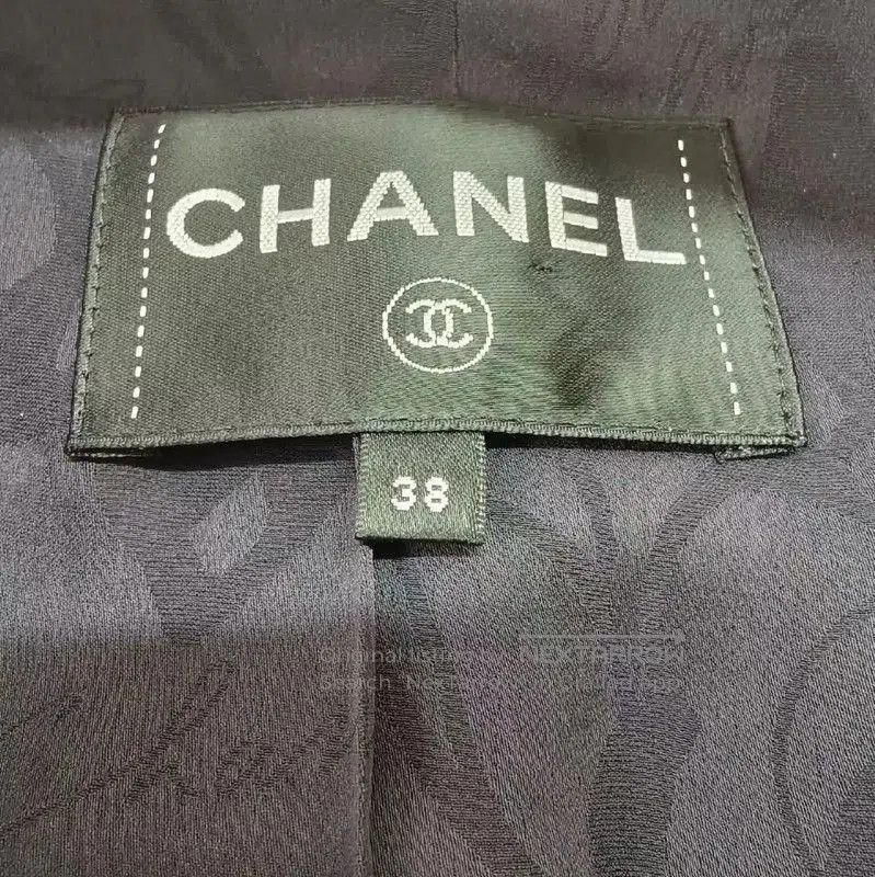 Chanel Chanel Blue Women's Coat with Belt . Size S / US 4 / IT 40 - 5 Thumbnail