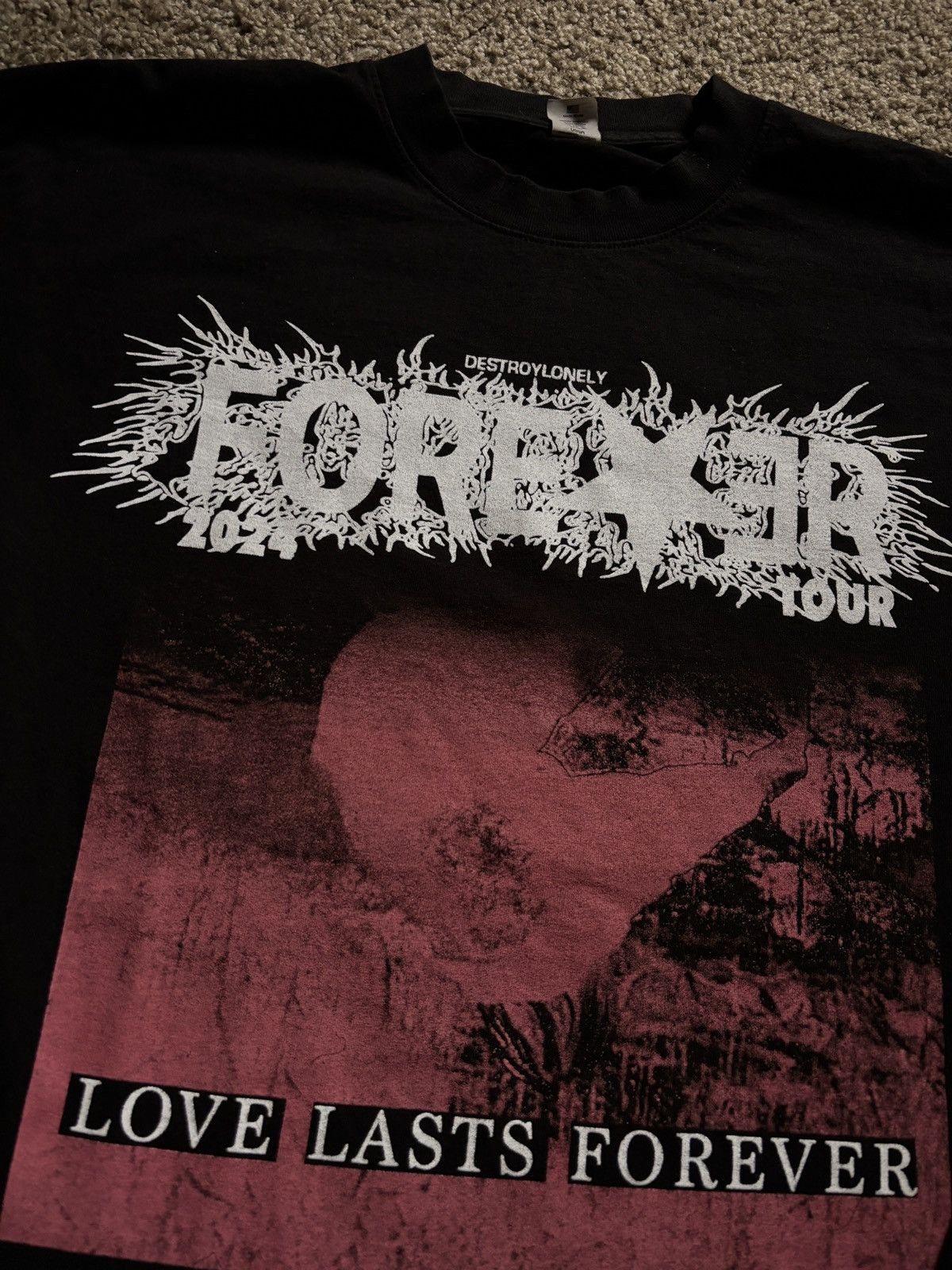 Destroy Lonely Destroy Lonely Forever tour long sleeve Size US L / EU 52-54 / 3 - 2 Thumbnail