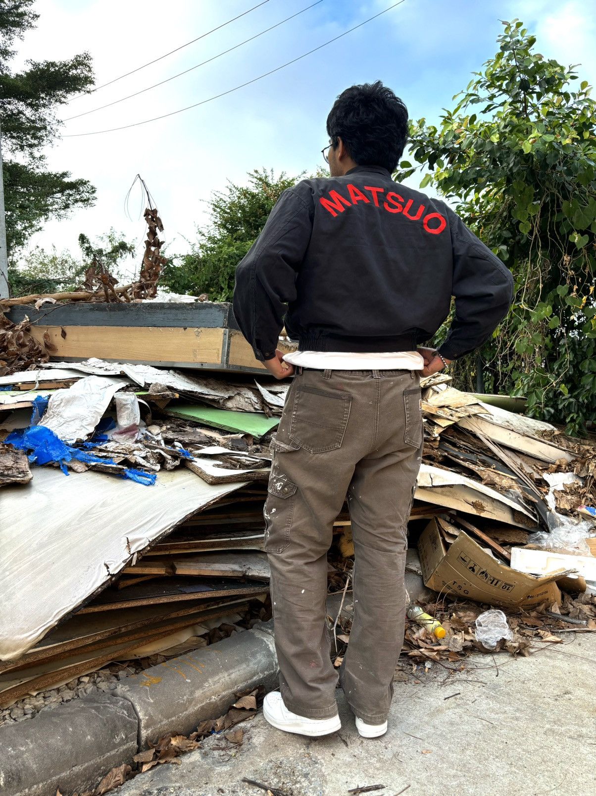 If Six Was Nine Rare Matsuo Bomber Jacket Size US M / EU 48-50 / 2 - 1 Thumbnail