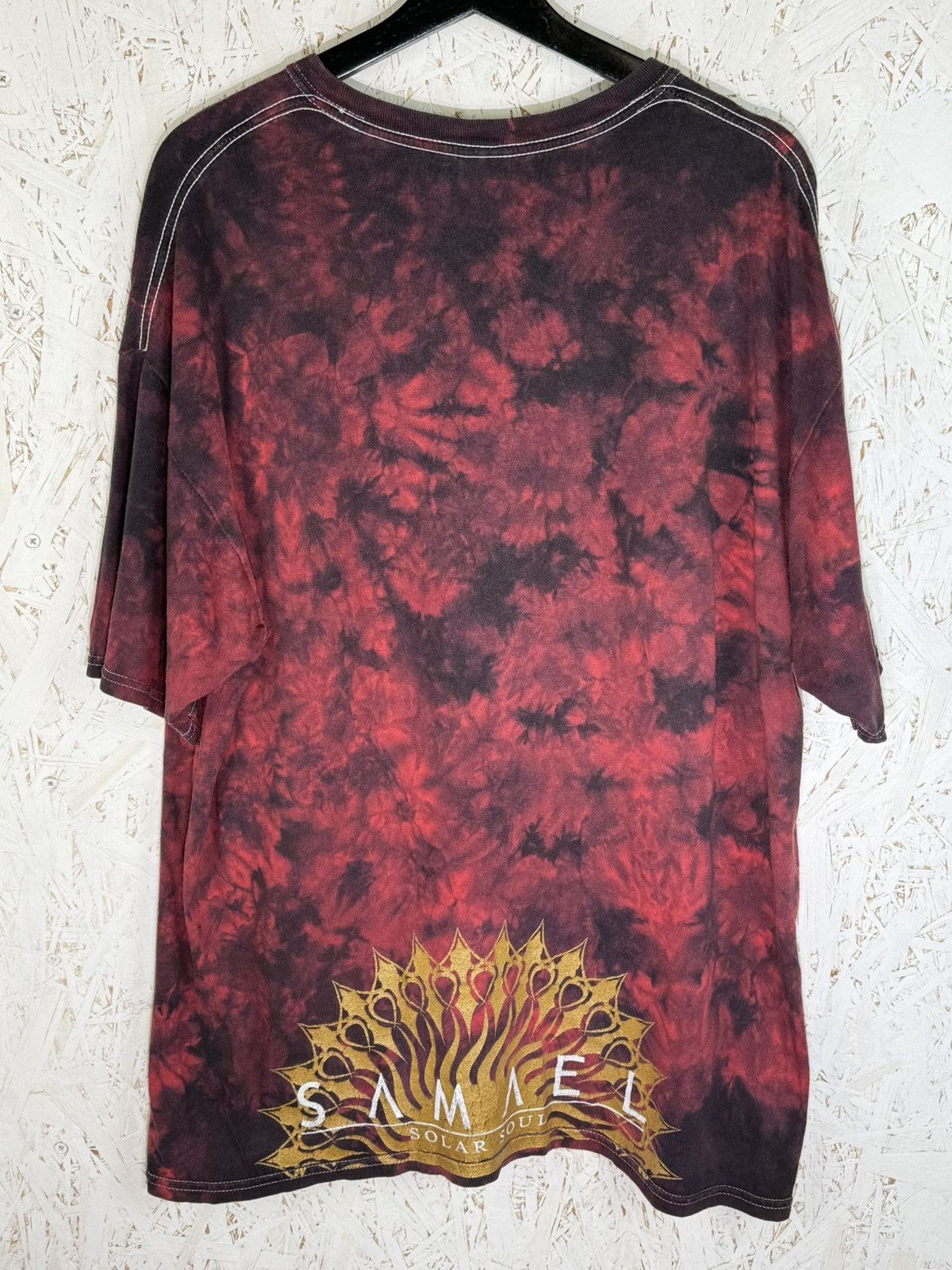 Band Tees Samael Solar Soul 2007 Tie Dye Extreme Metal Band T-Shirt XL Size US XL / EU 56 / 4 - 4 Thumbnail