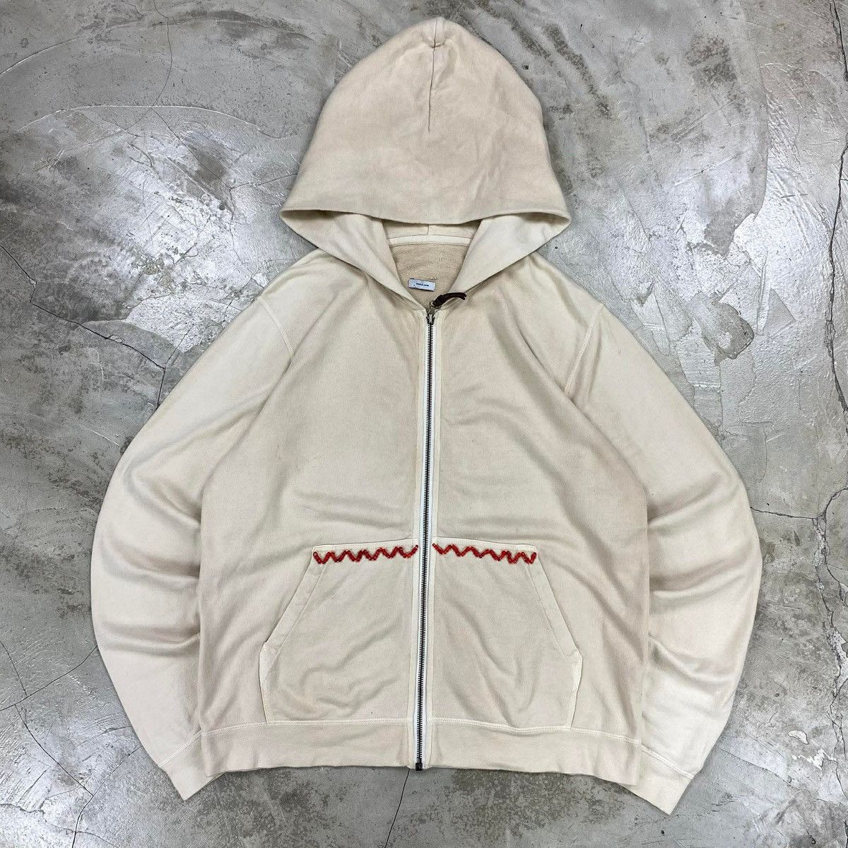 Visvim SS2012 Natural Cotton Hoodie Size US M / EU 48-50 / 2 - 1 Thumbnail